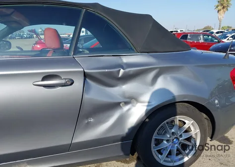 2011 BMW 128I из США, поврежденный, VIN WBAUN1C54BVH83152